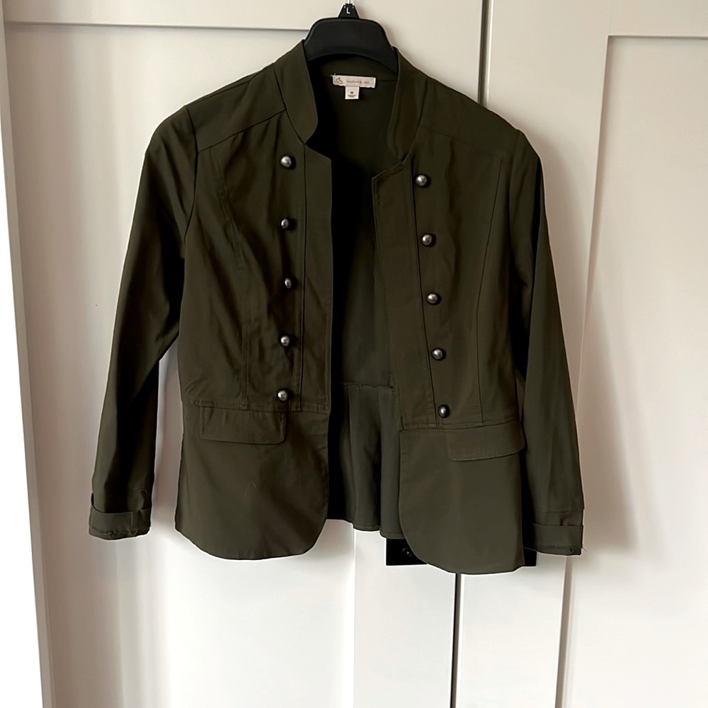 db green moss colored jacket
